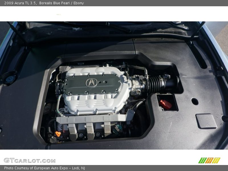 Borealis Blue Pearl / Ebony 2009 Acura TL 3.5
