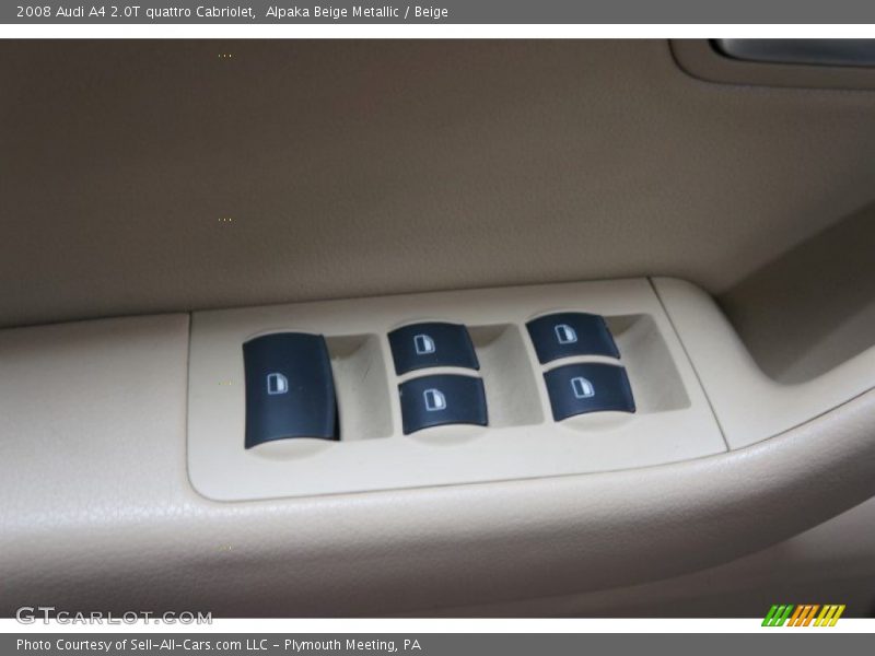 Alpaka Beige Metallic / Beige 2008 Audi A4 2.0T quattro Cabriolet