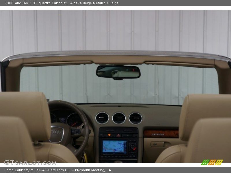Alpaka Beige Metallic / Beige 2008 Audi A4 2.0T quattro Cabriolet