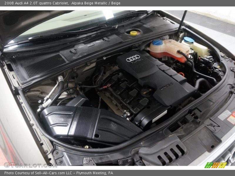 Alpaka Beige Metallic / Beige 2008 Audi A4 2.0T quattro Cabriolet