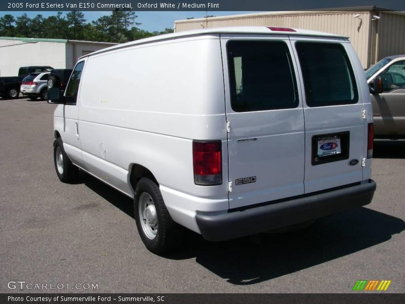 Oxford White / Medium Flint 2005 Ford E Series Van E150 Commercial