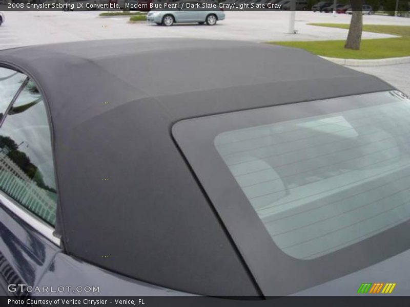 Modern Blue Pearl / Dark Slate Gray/Light Slate Gray 2008 Chrysler Sebring LX Convertible