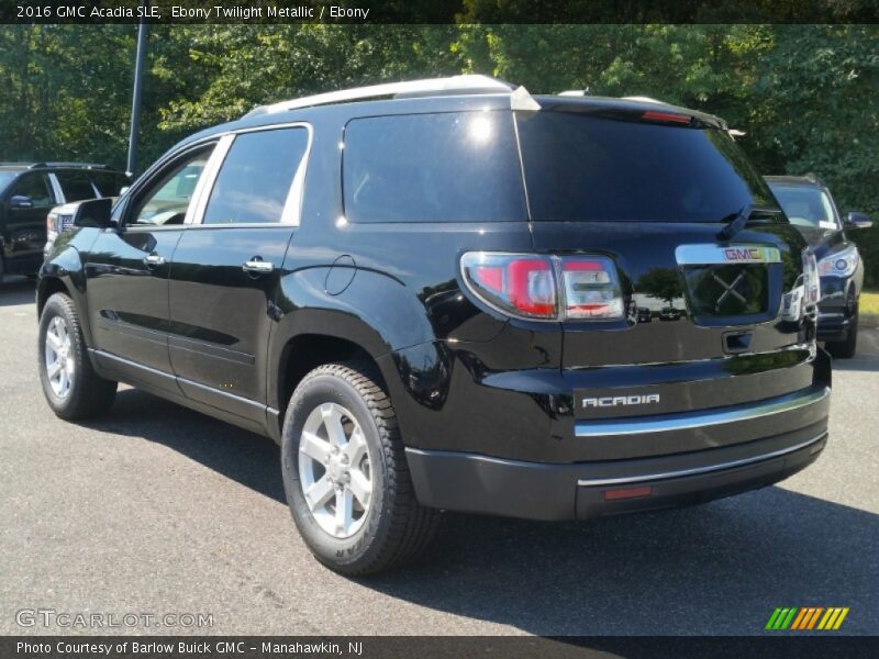Ebony Twilight Metallic / Ebony 2016 GMC Acadia SLE