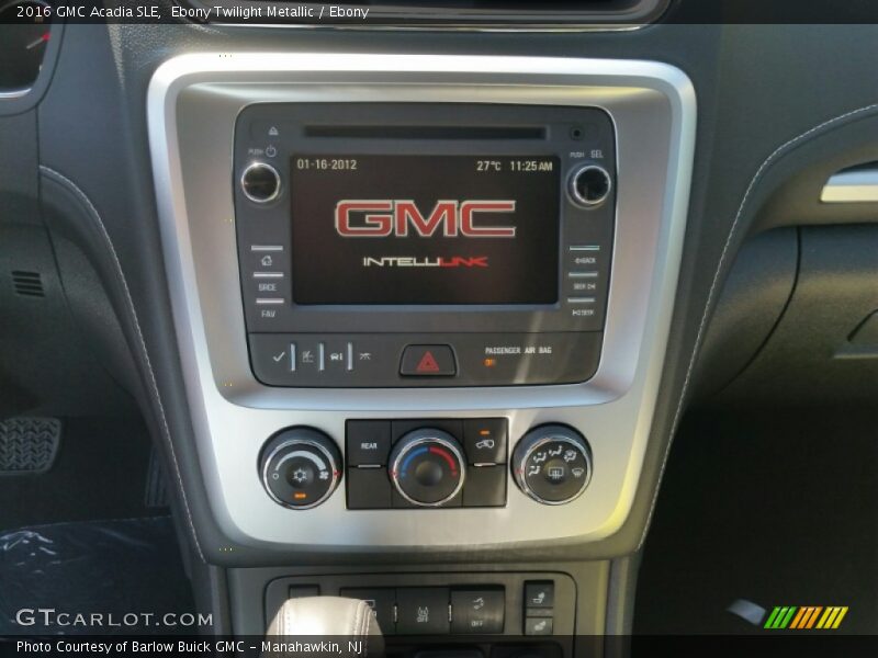 Ebony Twilight Metallic / Ebony 2016 GMC Acadia SLE