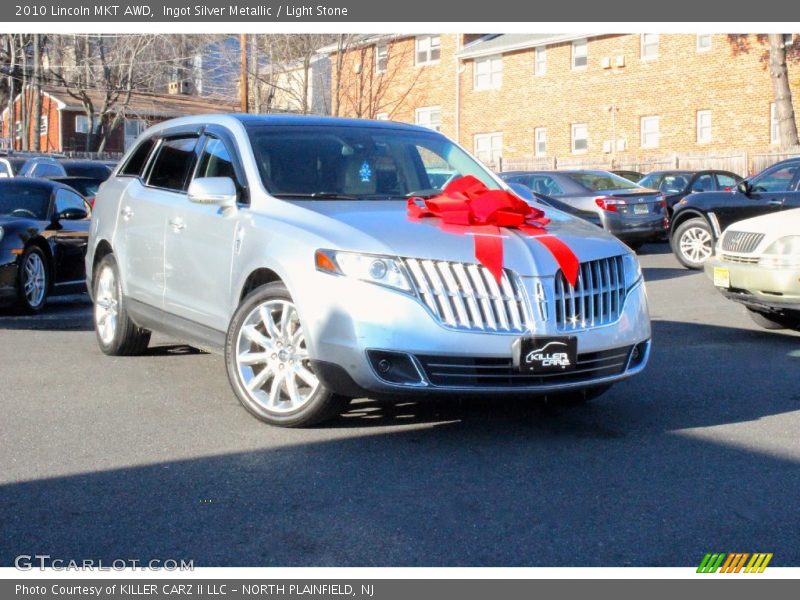 Ingot Silver Metallic / Light Stone 2010 Lincoln MKT AWD