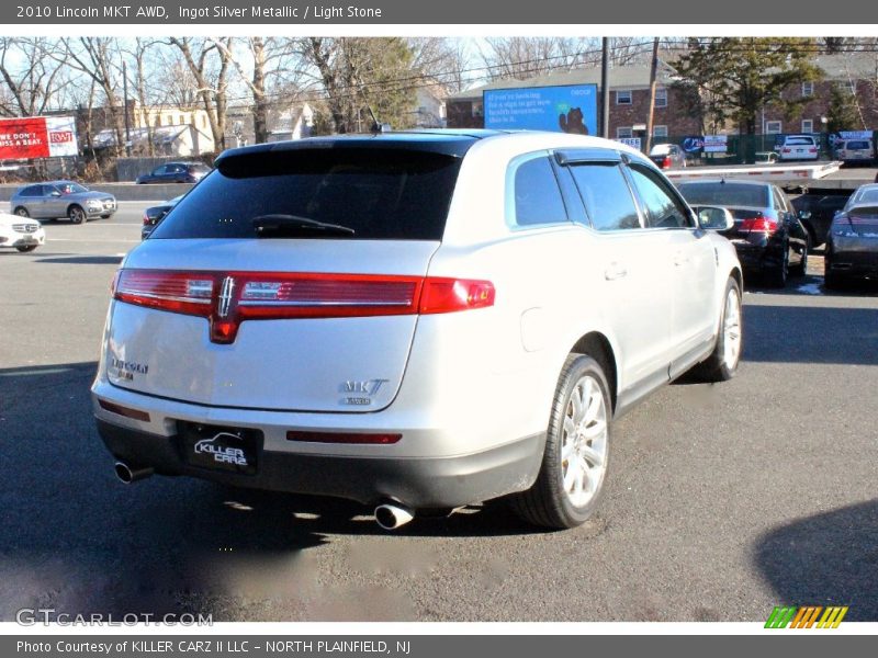 Ingot Silver Metallic / Light Stone 2010 Lincoln MKT AWD