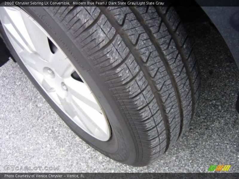 Modern Blue Pearl / Dark Slate Gray/Light Slate Gray 2008 Chrysler Sebring LX Convertible