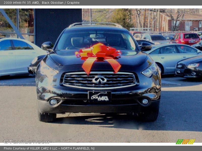 Black Obsidian / Graphite 2009 Infiniti FX 35 AWD