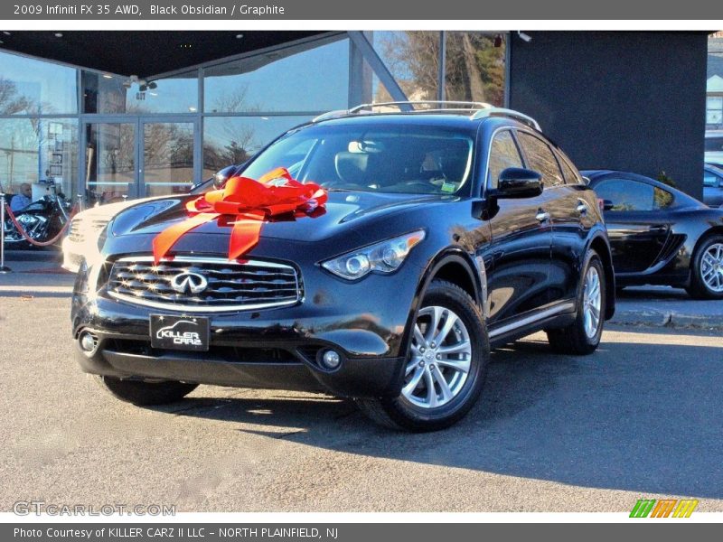 Black Obsidian / Graphite 2009 Infiniti FX 35 AWD