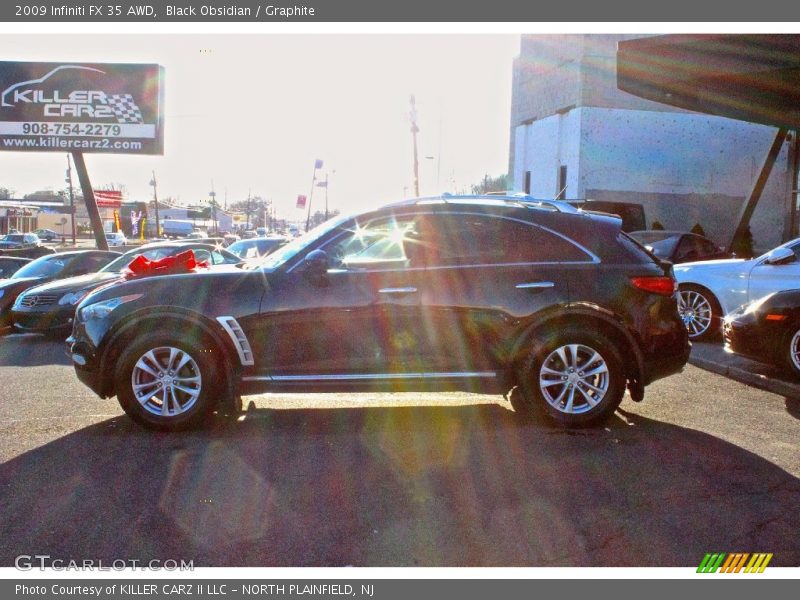 Black Obsidian / Graphite 2009 Infiniti FX 35 AWD