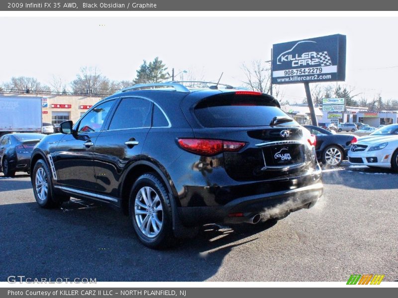 Black Obsidian / Graphite 2009 Infiniti FX 35 AWD