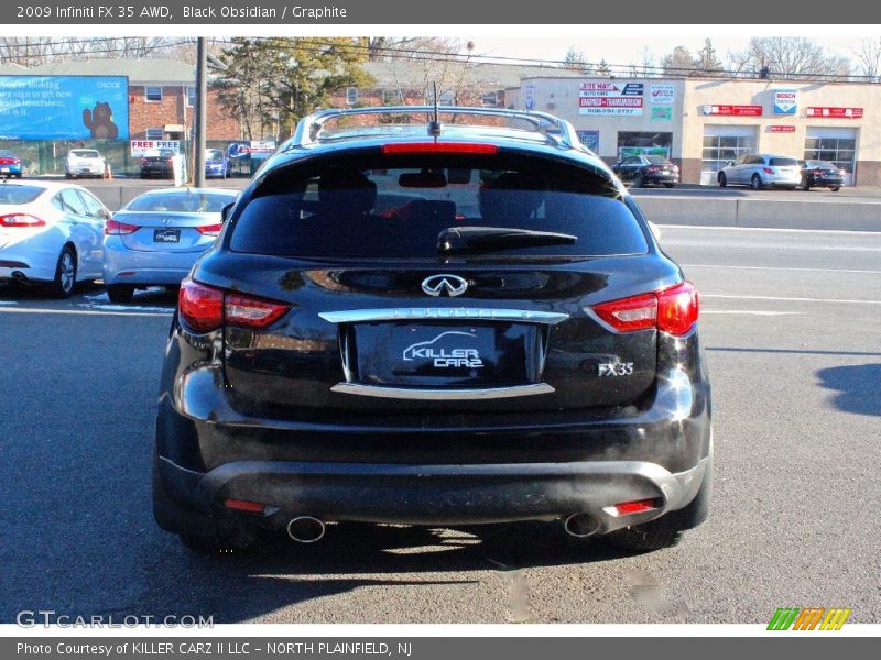 Black Obsidian / Graphite 2009 Infiniti FX 35 AWD