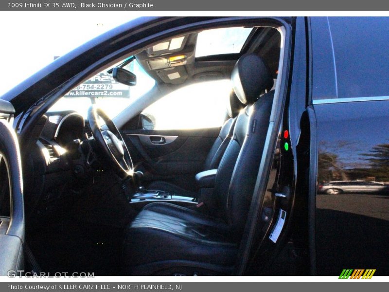Black Obsidian / Graphite 2009 Infiniti FX 35 AWD