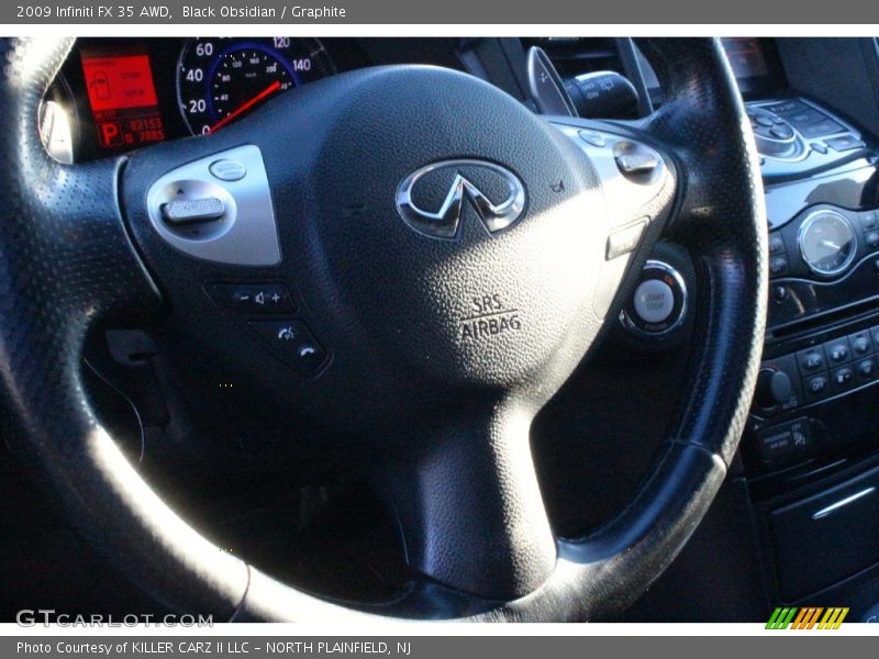 Black Obsidian / Graphite 2009 Infiniti FX 35 AWD