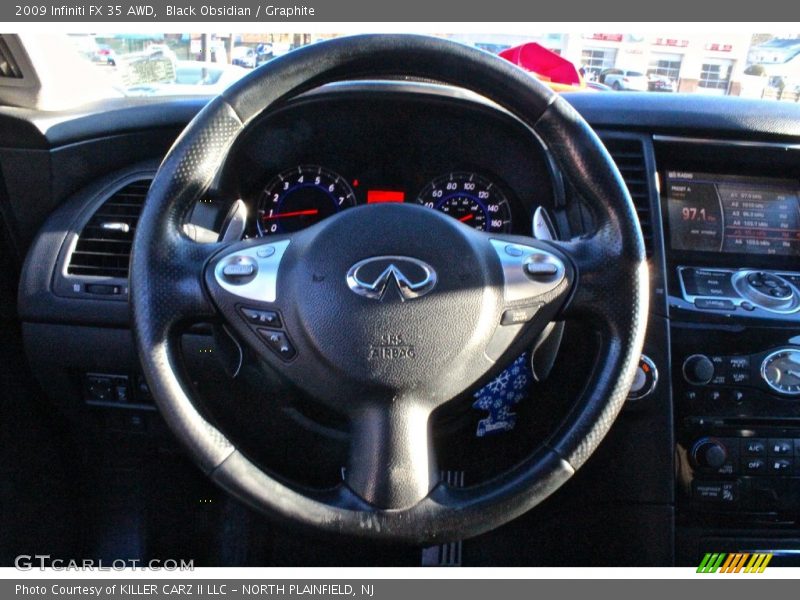 Black Obsidian / Graphite 2009 Infiniti FX 35 AWD