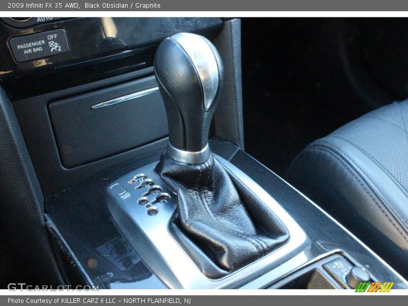 Black Obsidian / Graphite 2009 Infiniti FX 35 AWD