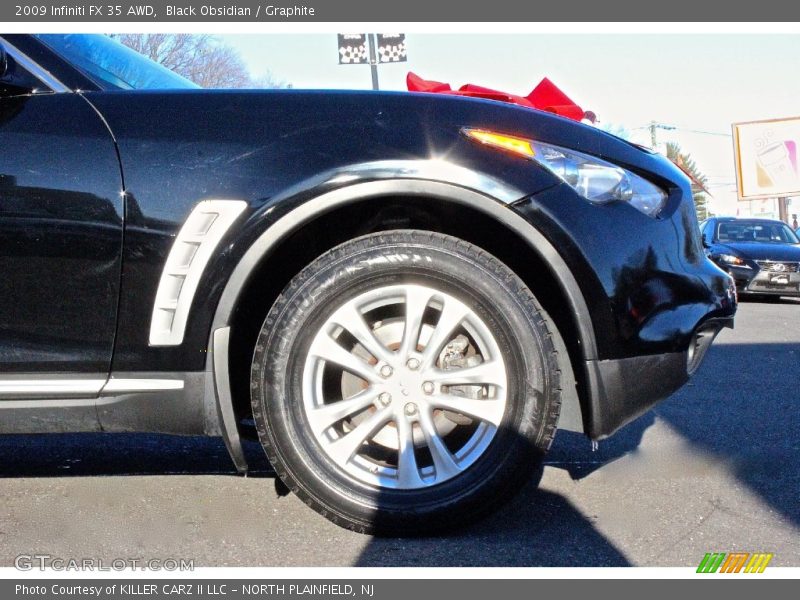 Black Obsidian / Graphite 2009 Infiniti FX 35 AWD