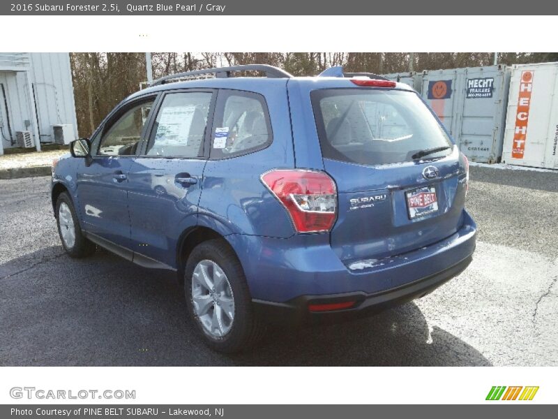Quartz Blue Pearl / Gray 2016 Subaru Forester 2.5i