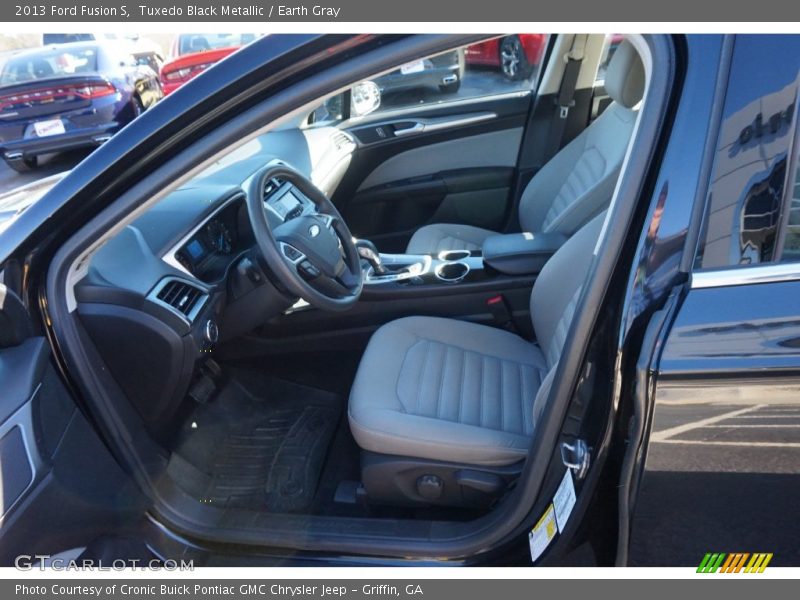 Tuxedo Black Metallic / Earth Gray 2013 Ford Fusion S