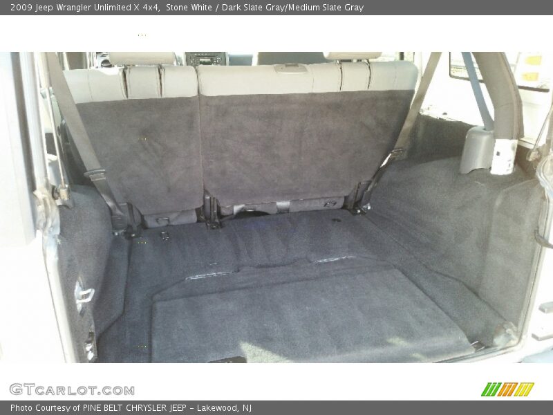Stone White / Dark Slate Gray/Medium Slate Gray 2009 Jeep Wrangler Unlimited X 4x4