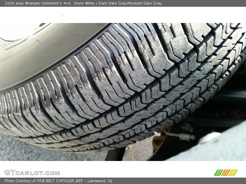 Stone White / Dark Slate Gray/Medium Slate Gray 2009 Jeep Wrangler Unlimited X 4x4