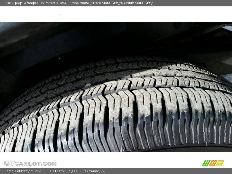 Stone White / Dark Slate Gray/Medium Slate Gray 2009 Jeep Wrangler Unlimited X 4x4