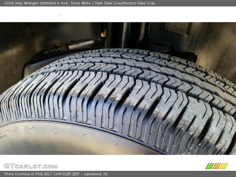 Stone White / Dark Slate Gray/Medium Slate Gray 2009 Jeep Wrangler Unlimited X 4x4
