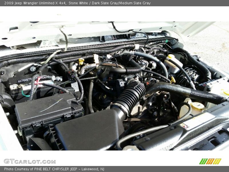 Stone White / Dark Slate Gray/Medium Slate Gray 2009 Jeep Wrangler Unlimited X 4x4