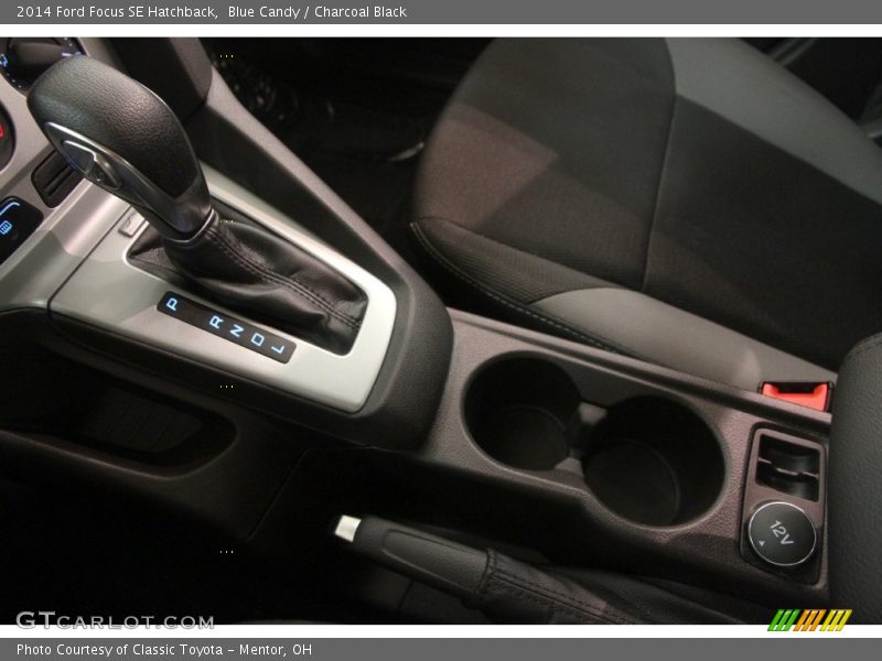 Blue Candy / Charcoal Black 2014 Ford Focus SE Hatchback
