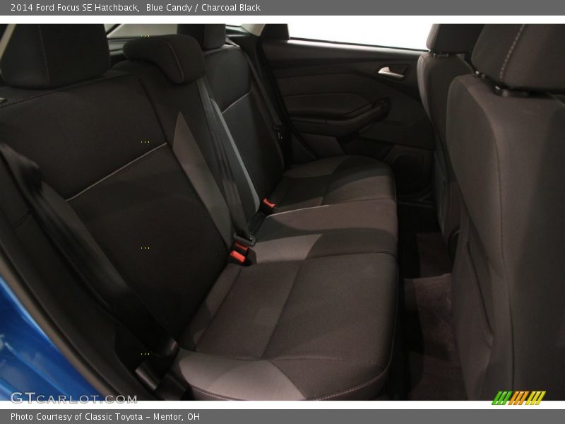 Blue Candy / Charcoal Black 2014 Ford Focus SE Hatchback