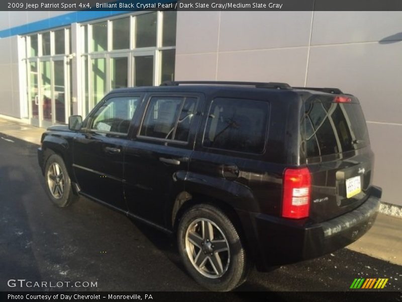 Brilliant Black Crystal Pearl / Dark Slate Gray/Medium Slate Gray 2009 Jeep Patriot Sport 4x4