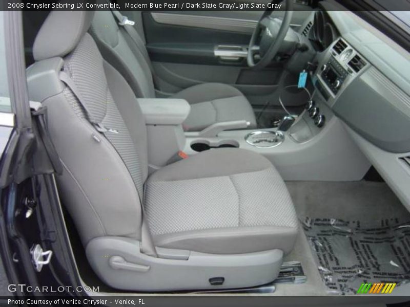 Modern Blue Pearl / Dark Slate Gray/Light Slate Gray 2008 Chrysler Sebring LX Convertible