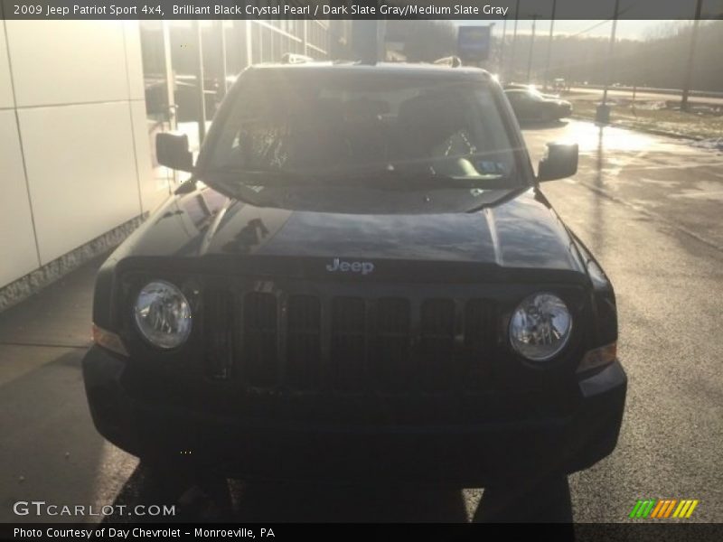 Brilliant Black Crystal Pearl / Dark Slate Gray/Medium Slate Gray 2009 Jeep Patriot Sport 4x4