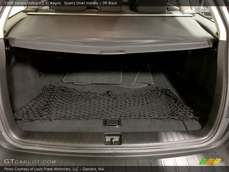 Quartz Silver Metallic / Off Black 2008 Subaru Outback 2.5i Wagon