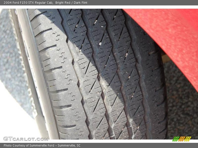 Bright Red / Dark Flint 2004 Ford F150 STX Regular Cab