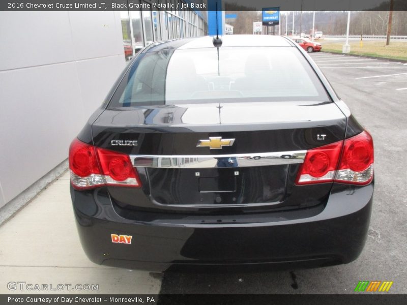Black Granite Metallic / Jet Black 2016 Chevrolet Cruze Limited LT