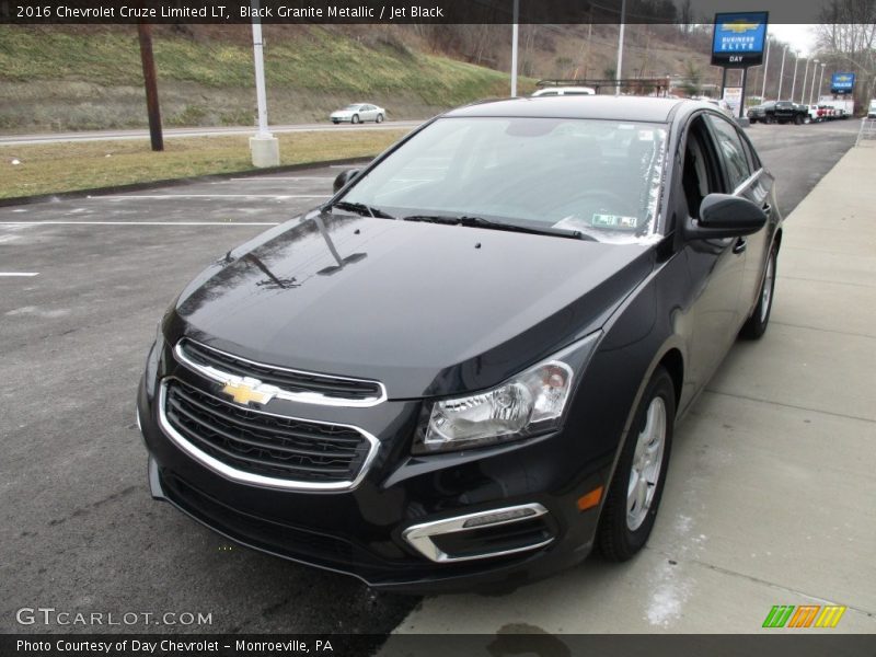 Black Granite Metallic / Jet Black 2016 Chevrolet Cruze Limited LT