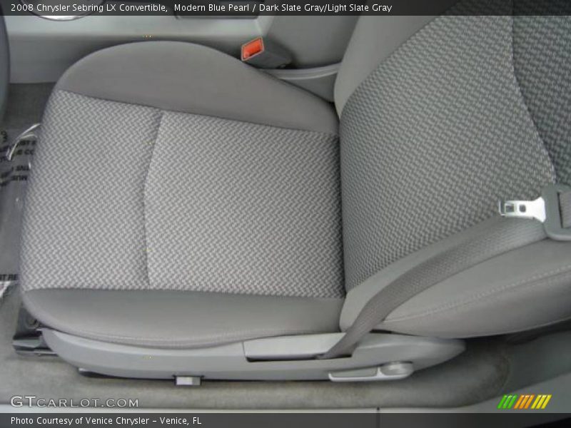 Modern Blue Pearl / Dark Slate Gray/Light Slate Gray 2008 Chrysler Sebring LX Convertible