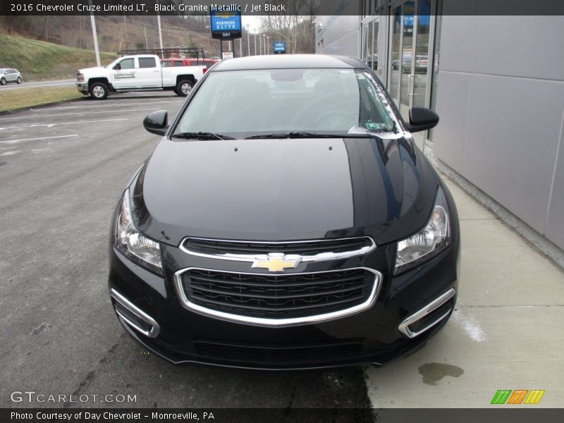Black Granite Metallic / Jet Black 2016 Chevrolet Cruze Limited LT