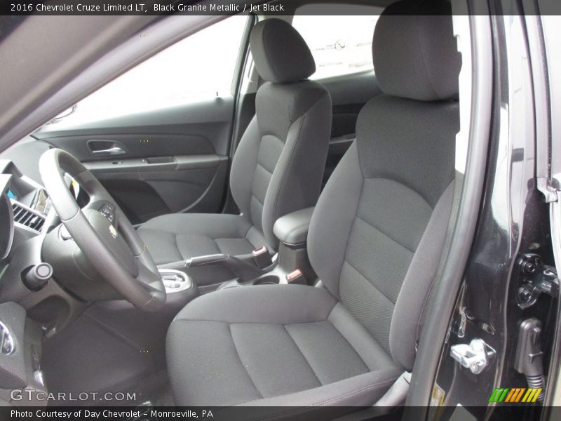 Black Granite Metallic / Jet Black 2016 Chevrolet Cruze Limited LT