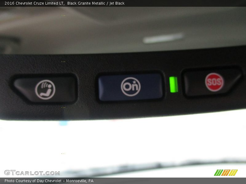 Black Granite Metallic / Jet Black 2016 Chevrolet Cruze Limited LT