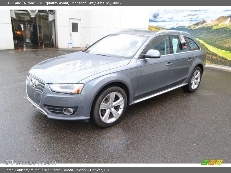 Monsoon Grey Metallic / Black 2013 Audi Allroad 2.0T quattro Avant