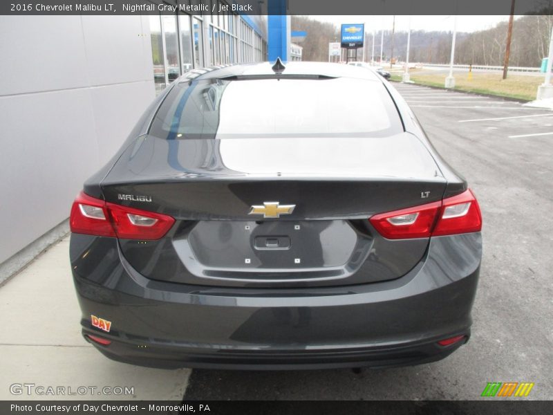 Nightfall Gray Metallic / Jet Black 2016 Chevrolet Malibu LT