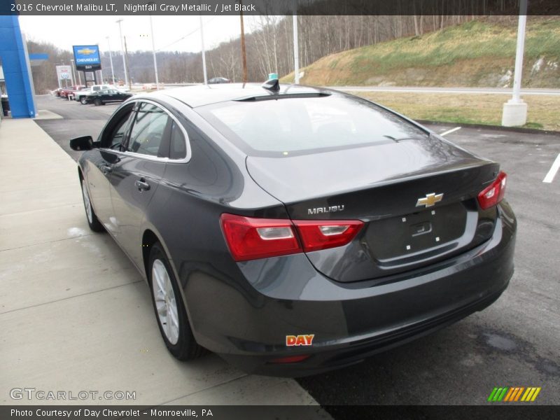 Nightfall Gray Metallic / Jet Black 2016 Chevrolet Malibu LT