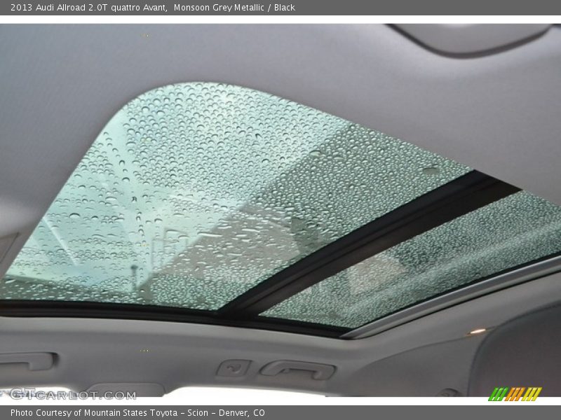 Monsoon Grey Metallic / Black 2013 Audi Allroad 2.0T quattro Avant