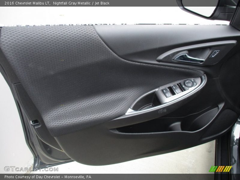 Nightfall Gray Metallic / Jet Black 2016 Chevrolet Malibu LT