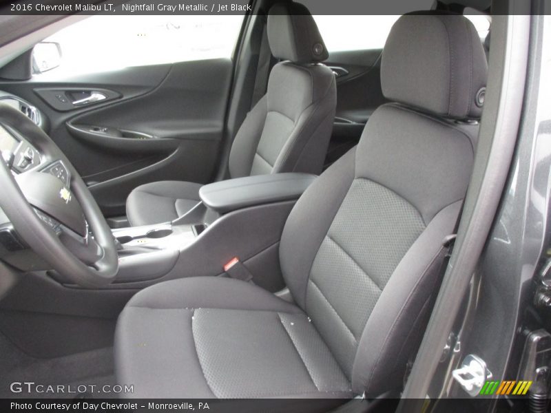 Nightfall Gray Metallic / Jet Black 2016 Chevrolet Malibu LT
