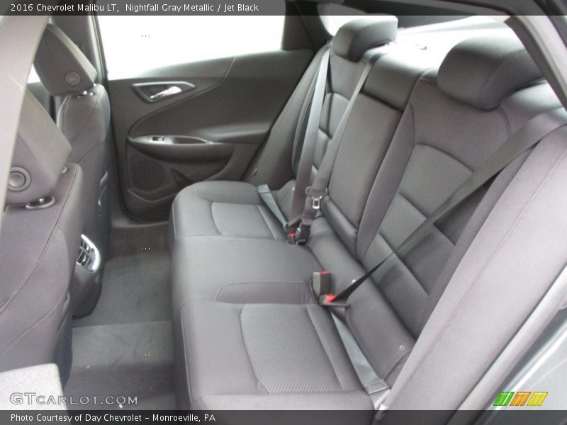 Nightfall Gray Metallic / Jet Black 2016 Chevrolet Malibu LT