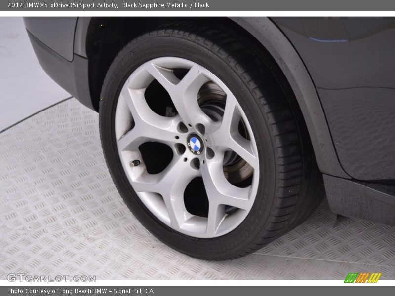 Black Sapphire Metallic / Black 2012 BMW X5 xDrive35i Sport Activity