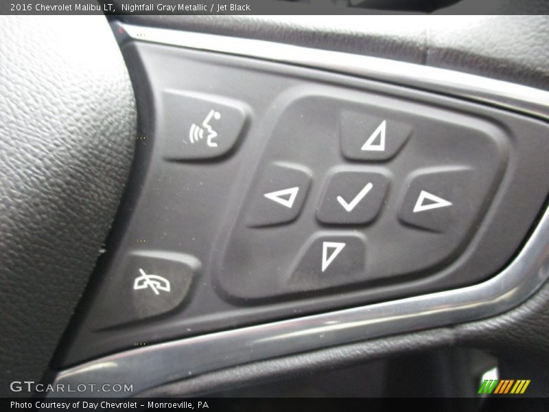 Nightfall Gray Metallic / Jet Black 2016 Chevrolet Malibu LT